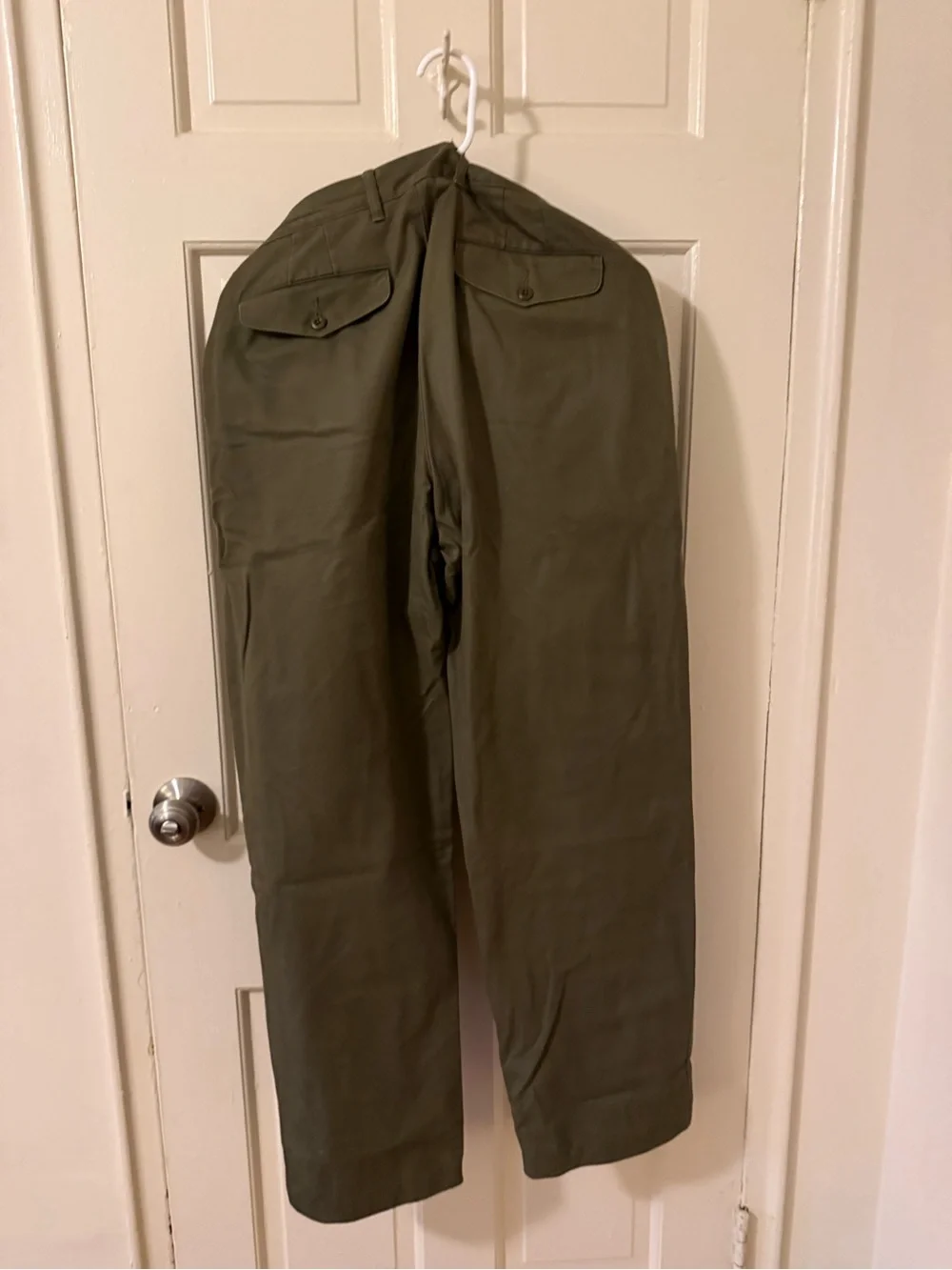 J Crew Classic Chinos - Dill 32 x 34